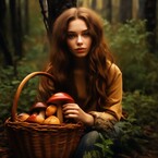 Как Ванька по грибы ходил. (Елена Лемдясова)