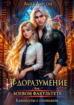 Недоразумение на боевом факультете. Каникулы с огоньком (Лана Ларсон)