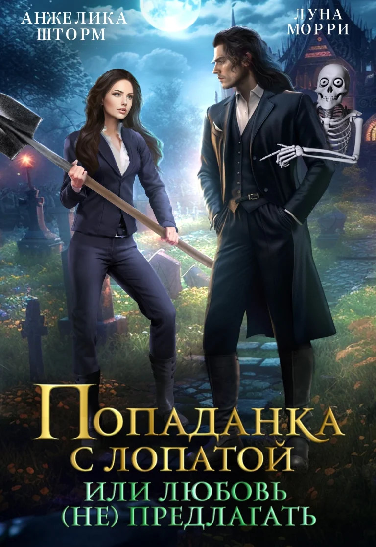 Попаданка с лопатой, или любовь (не) предлагать (Анжелика Шторм
                                                                                                            
                                                                                                                                                                                                                                        ,
                                                                
                                                                                                                                            Луна Морри)